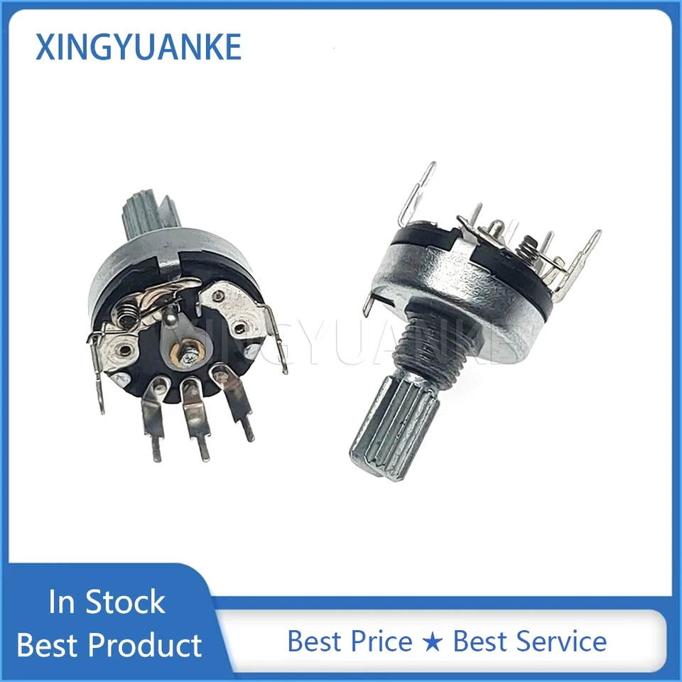 10K 20K 50K RV17 100k Potenziometro Dimmer Rotativo Con Interruttore - Foto 12