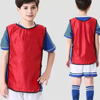 Outdoor Quick-drying Soccer Kids Vest Breathable Training Bib Vest Children Group Sports Football Training Jersey