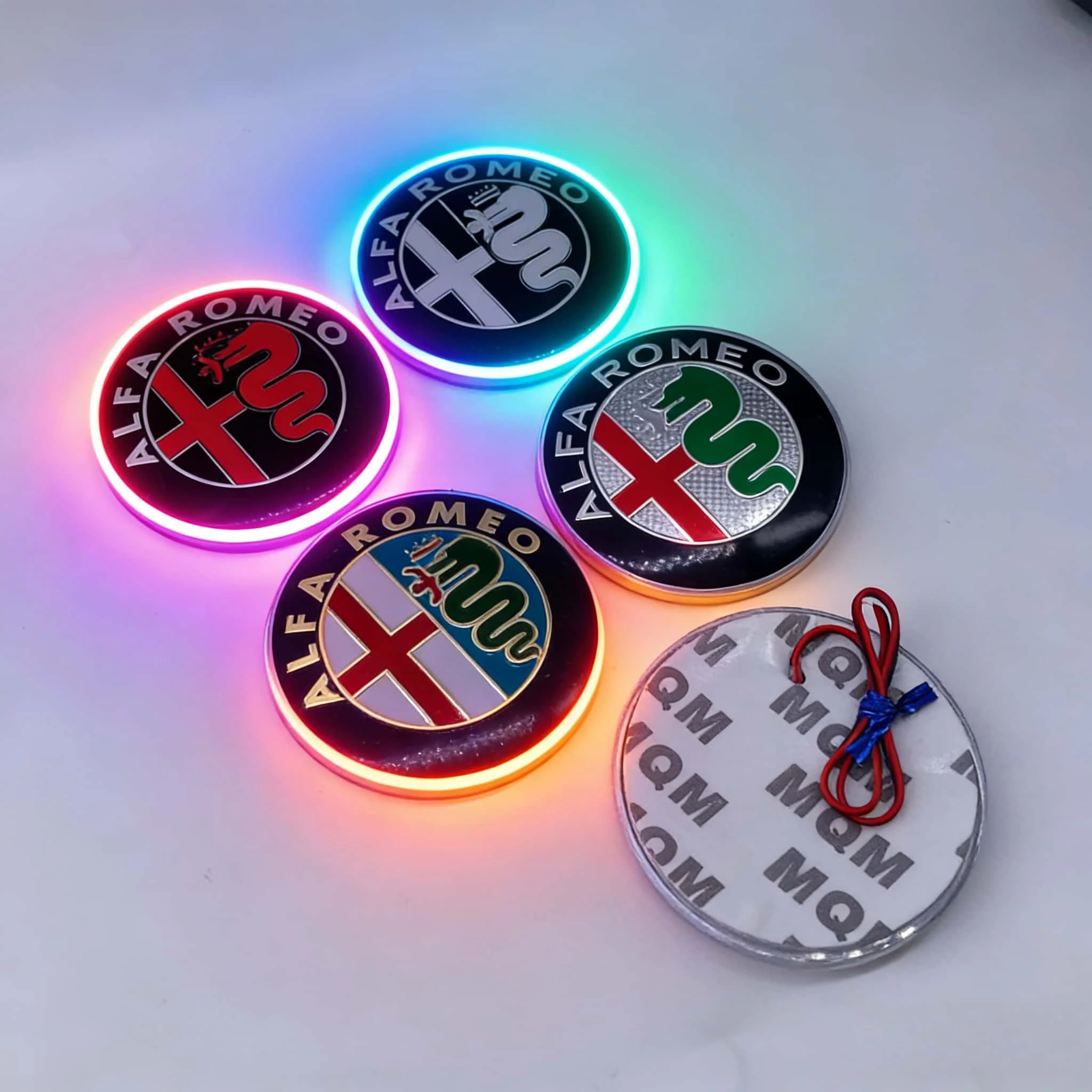 LED Emblem Badge Light for Front or Rear Trunk Logo - Color Options Available