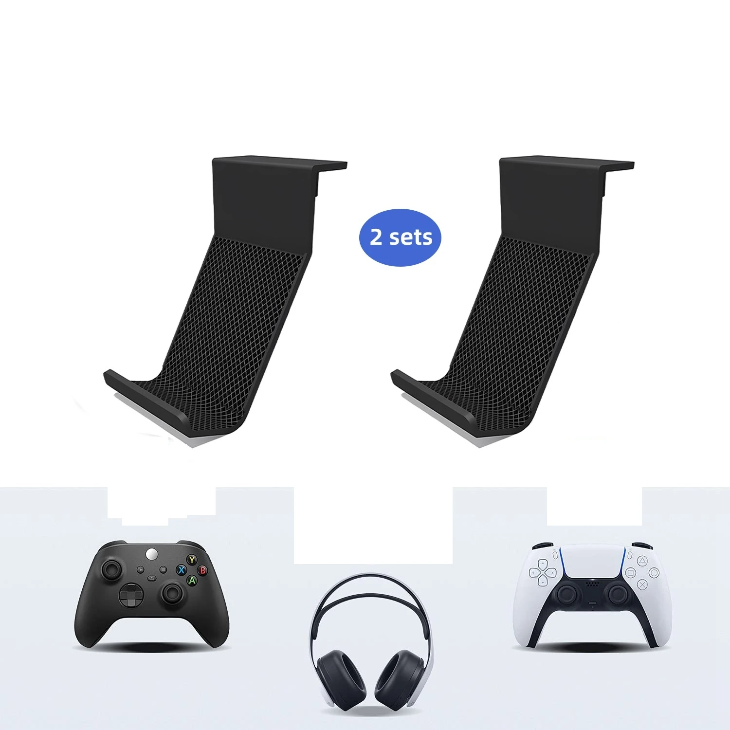 

For Xbox Console Side Mount Storage Bracket for ps5 Game Console Multifunctional Storage Bracket Handle Holder Bracket