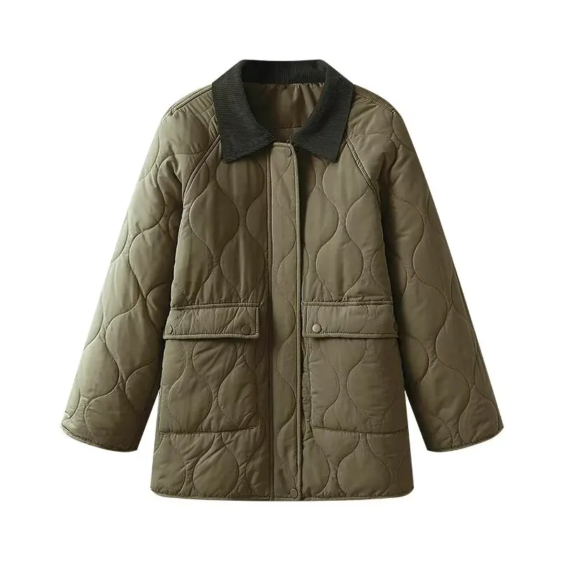 Parkas Jackets Women's Coat Winter Outwear Casual Loose Long Sleeve Tops Elegant Fashion Pockets 2024 inszart Warm Woman Jackets