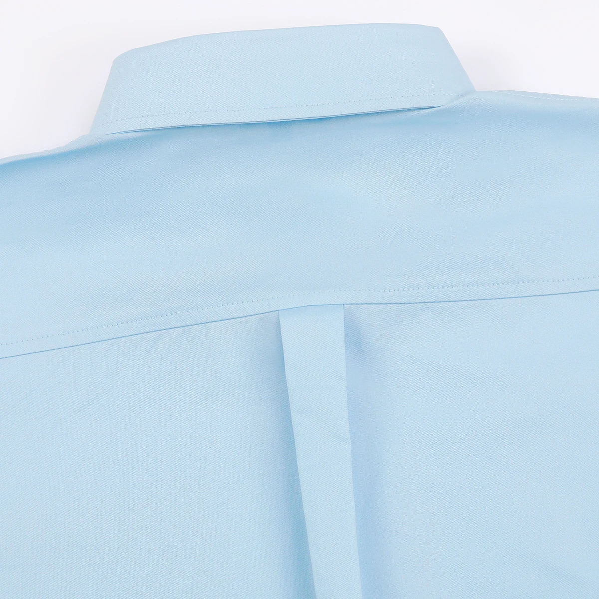 Boys Light Blue Oxford Button-Down Dress Shirt for Special Occasions