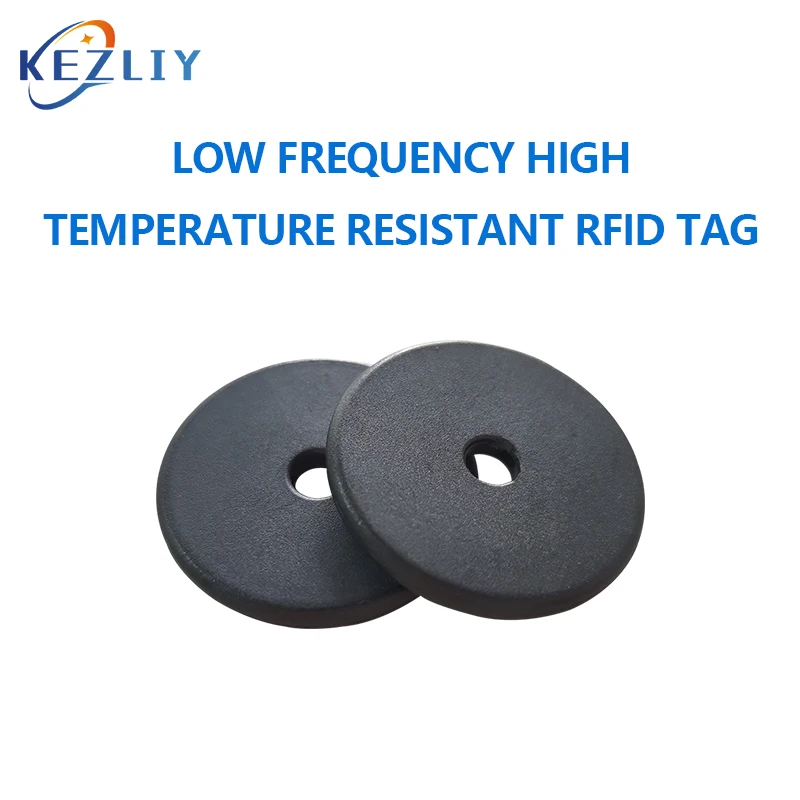 

134.2K low-frequency and high-temperature resistant RFID tag EM4305 chip for AGV vehicle or assembly line data collection