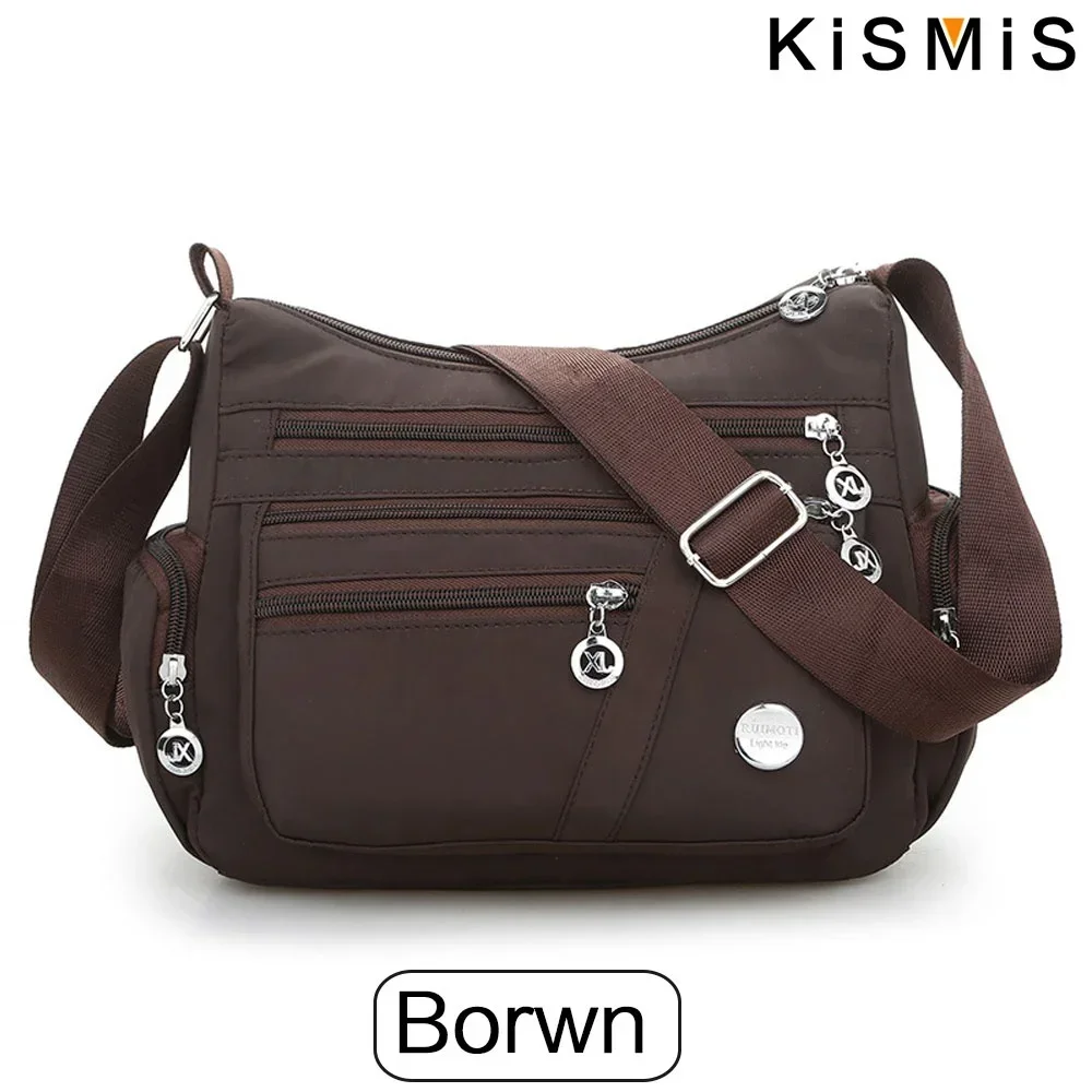 Fashion Women Waterproof Crossbody Bag Casual Single Shoulder Handbag Messenger Bag Oxford Material S9c53dea4d5e249dfa394ce3ea066aba7x