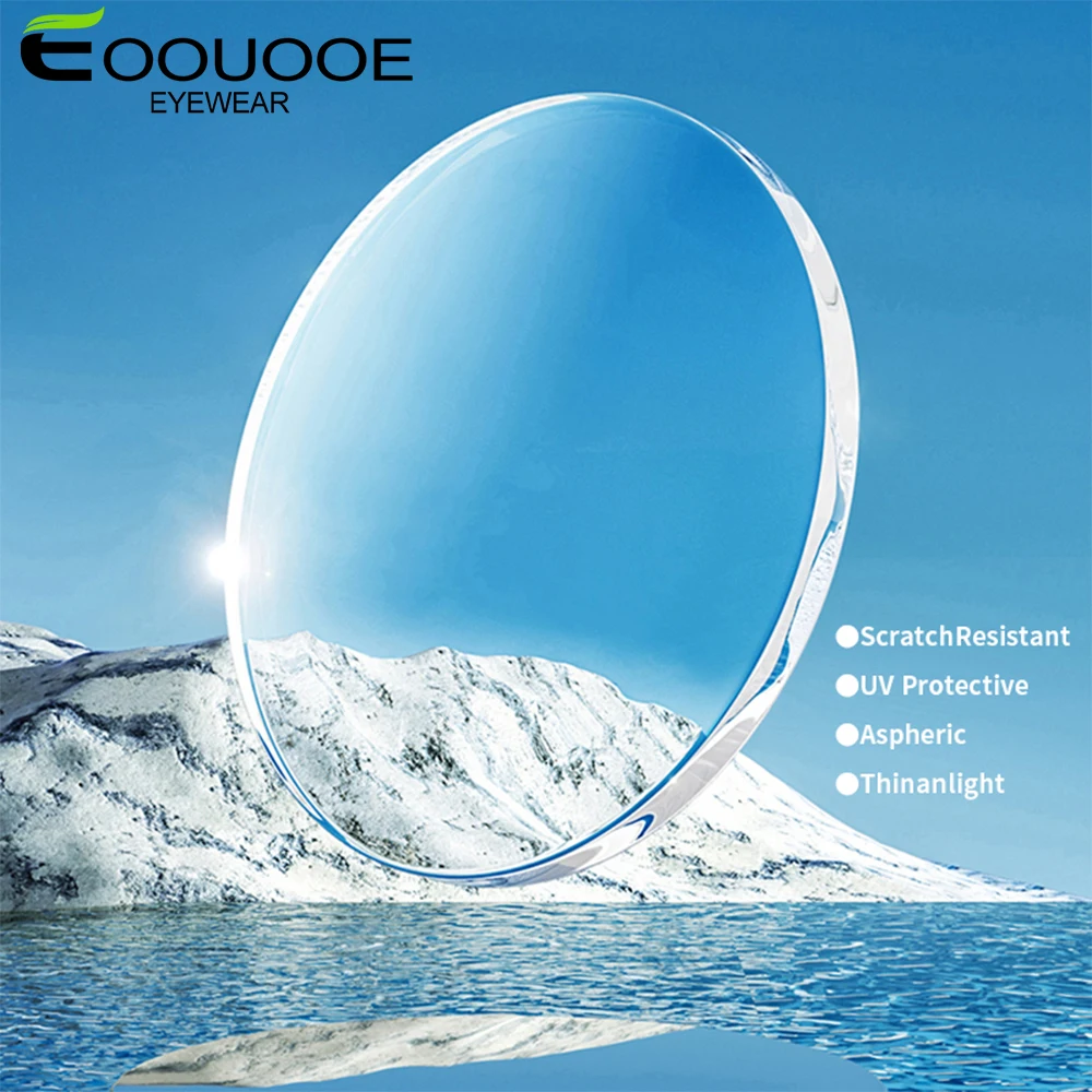 

EOOUOOE Prescription Ordinary Lenses 1.56 1.61 1.67 1.74 (+12.00~-12.00) Hyperopia Myopia Presbyopia Optical Lenses