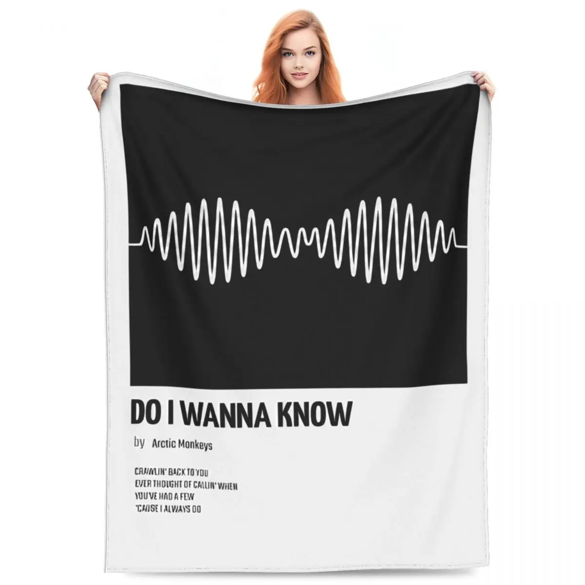 

Arctic Monkeys Band Album Blanket Flannel Printed Comfortable Ultra-Soft Throw Blankets for Bed Couch Bedspread