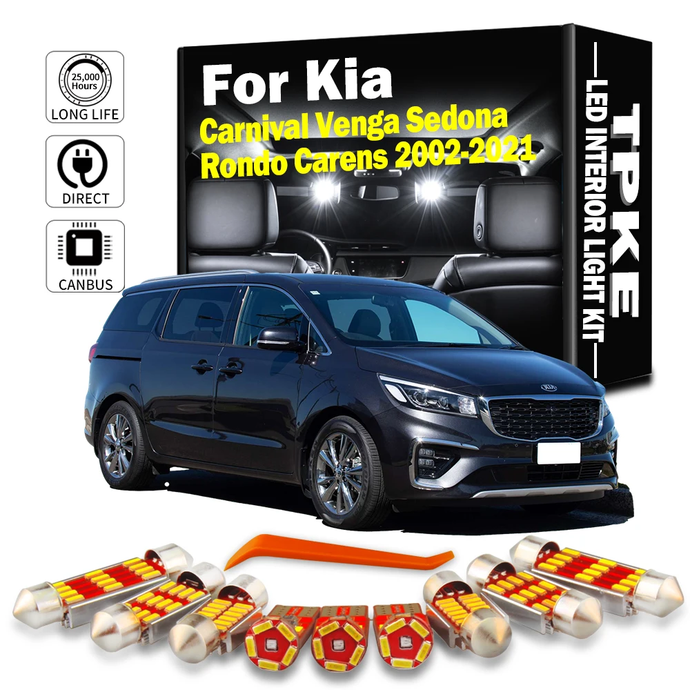 Tpke Canbus Led Interior Light Kit For Kia Carnival Venga Sedona Rondo