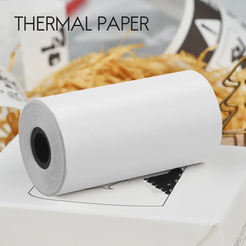 Rouleaux de papier de reçu thermique pour machine à cartes de crédit, caisse enregistreuse, POS, 57x30mm, 3 rouleaux