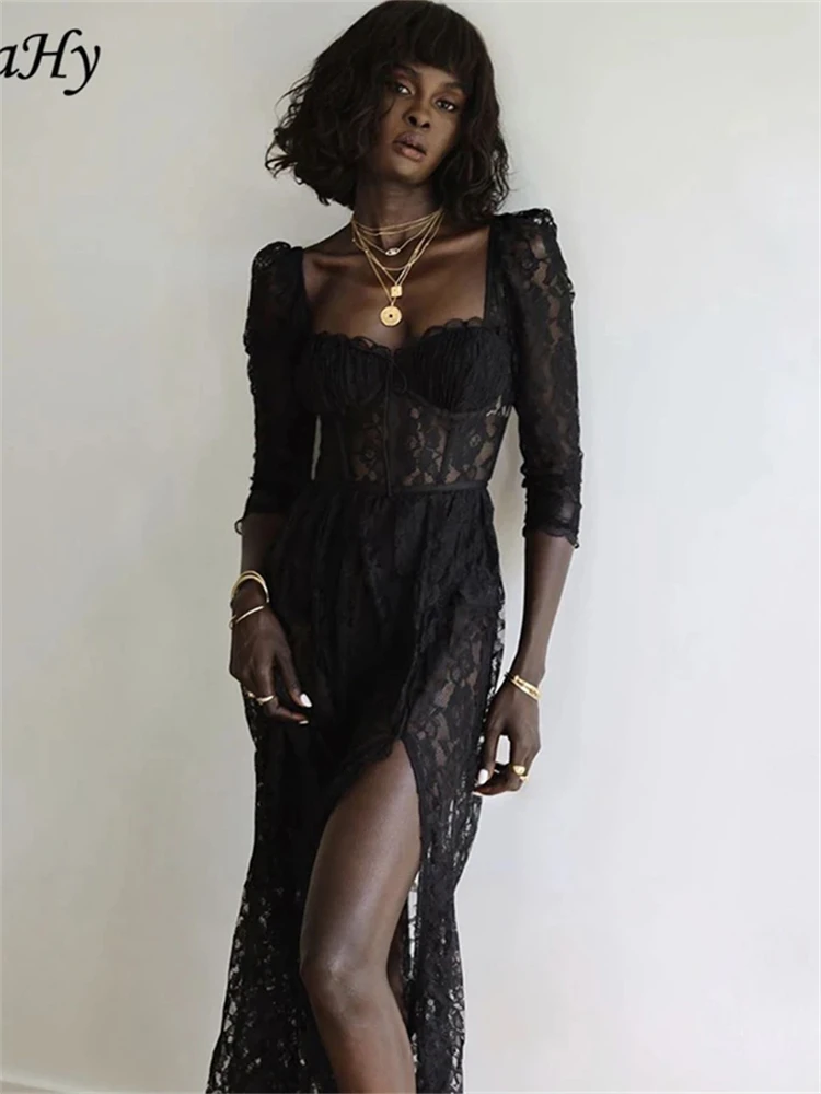 Fairy Grunge Y2k Dress | Fairy Maxi Dress Lace | Grunge