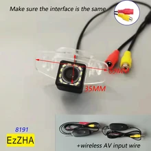 

LED light HD CCD Lens Vehicle Rear View Reverse Camera For Honda Civic Accord Ciimo Fit Spirior Everus Dynamic Trajectory Tracks