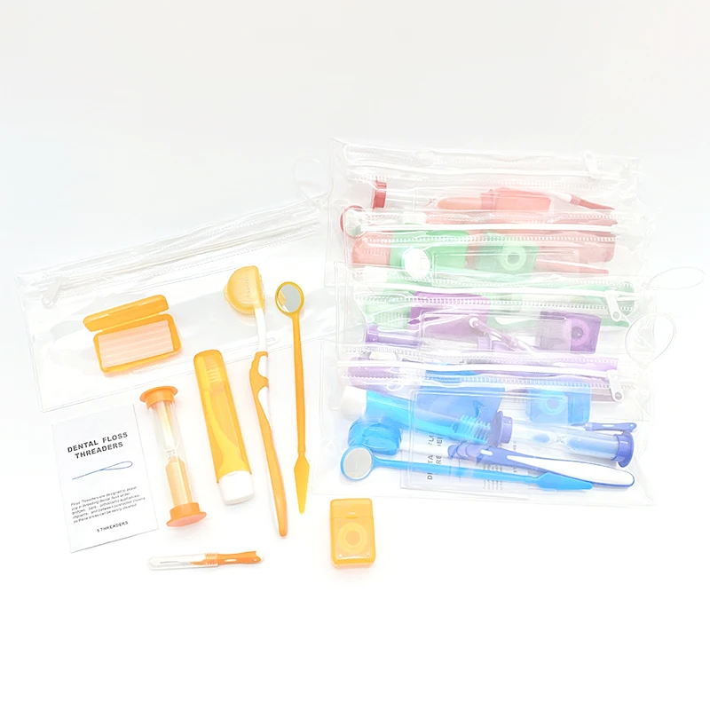 TravelDentalOrthodonticKits8pcssetTeethCleaningWhiteningTool