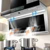 Range Hood For Kitchen Stainless Steel High Suction Automatic Washing Kitchen Touch Control Kitchen Extractor Hood Ventilator 4