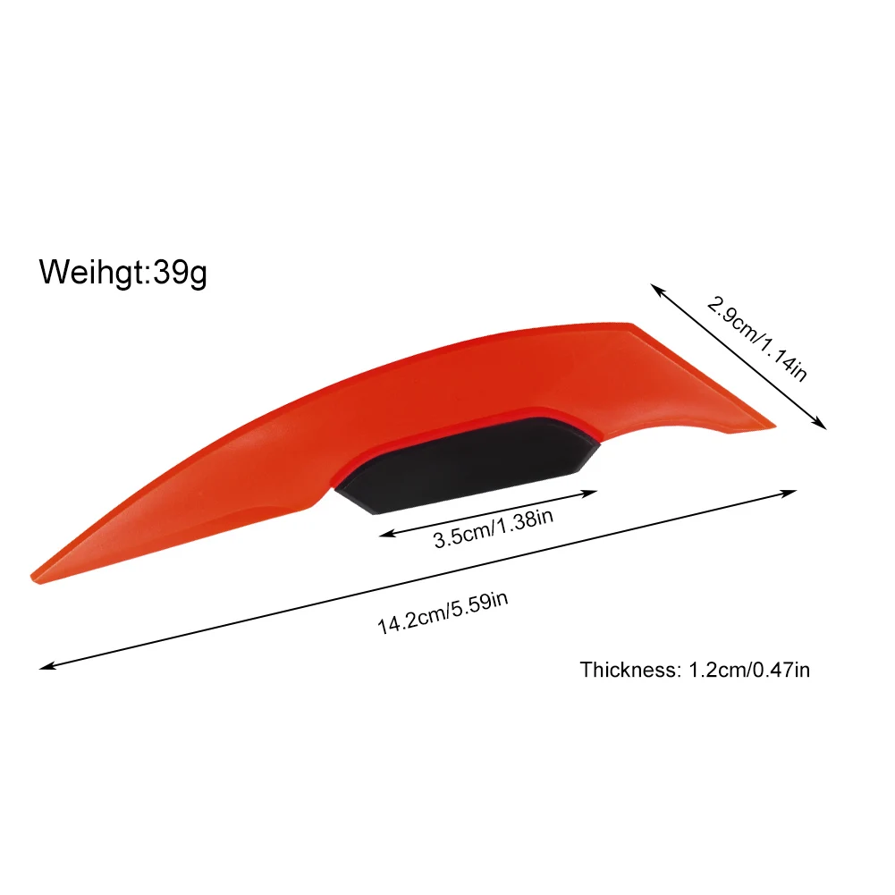 Motorcycle Winglet 1Pair Universal Aerodynamic Spoiler Wing Adhesive Decoration Sticker For Motorbike Scooter