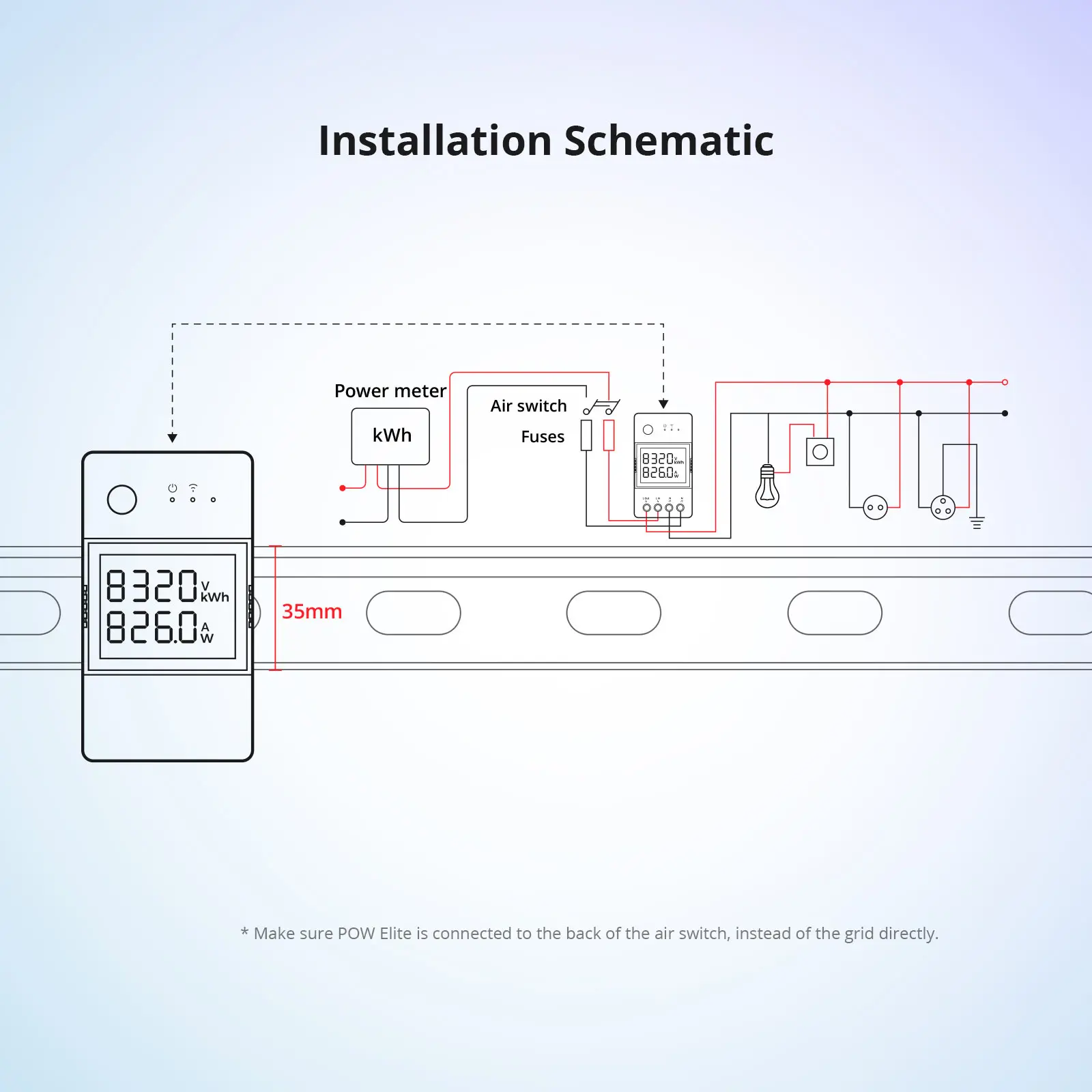 Sonoff Pow Elite 16a Smart Wifi Switch Controller With Real Time Power  Consumption Measurement Smart Home Device Via Android Ios - Automation  Modules - AliExpress