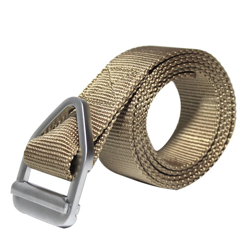 

U.S. Airborne Division Nylon Belt Men's Zinc Alloy Casual Tactical Outdoor Military Training Men's Fabric Belt