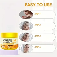 Crème Anti-âge au curcuma et à la vitamine C, hydratante, Anti-rides, collagène, acide hyaluronique, soins pour la peau, cosmétiques, 50g 6