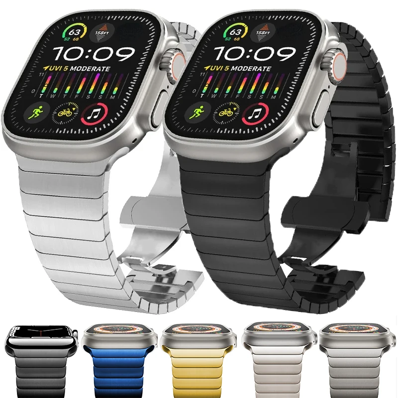 Titanium Color Stainless Steel Strap