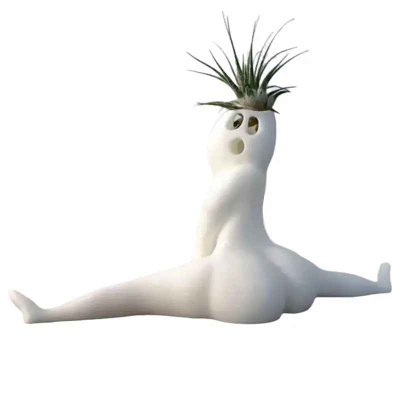 

Funny Big Booty Ghost Planter Big Booty Air Plant Display Succulent Planter Decoration Plant Pots Funny Prank Gift for Home