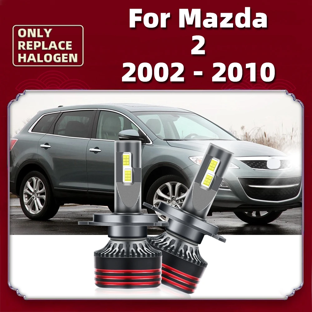 

Powerful 220W CSP H4 LED Car Bulbs Headlamp Turbo Fan Auto 12V For Mazda 2 Vehicles 2010 2009 2008 2007 2006 2005 2004 2003 2002