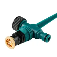 Garden Sprinkler 360° Rotation Irrigation Watering System Agriculture Ground Automatic Tube Adjustable Plug Buried Atomization 6