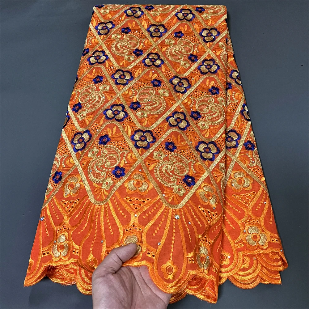 

Африканские тюлевые кружевные ткани 5 ярдов, нигерийское женское Хлопковое платье с женской вышивкой, черная ткань для шитья