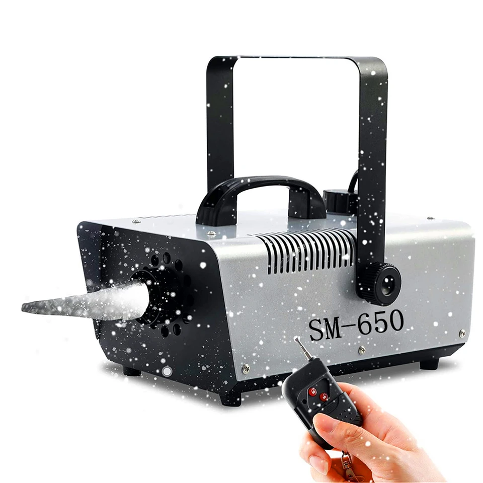 Macchina Per Neve Artificiale - 1500W, Telecomando, 5L, Per Feste E Eventi - Foto 8