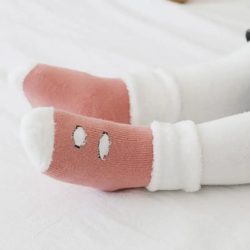 Winter Thicken Newborn Baby Socks Toddler Baby Girls Boys Socks Anti Slip Soft Baby Floor Socks Warm Clothes Accessories