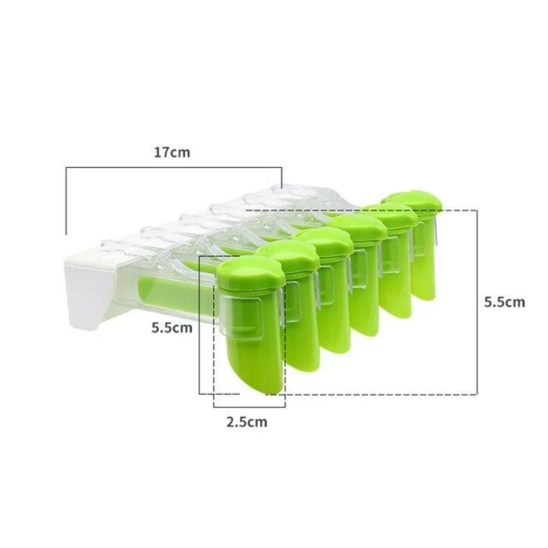 Wall-Mounted Spice Bag Storage Rack Punch-Free Seasoning Bag Holder Sealing Clips Stand Salt Pepper Kitchen Shelf Organizer