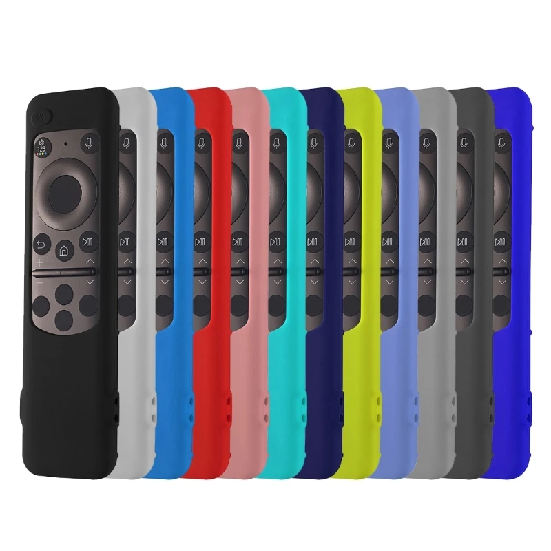 

Stylish Silicone Skin Covers for BN5901432A BN5901432B TV Remote Control Shockproof Sleeve in Mutiple Color Pouch P9JB