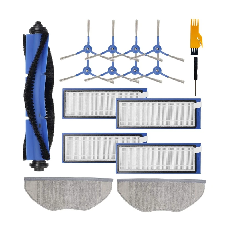 

Аксессуары для пылесоса 17 шт., Запасные детали для Eufy Robovac L70 робот-гибрид, пылесос