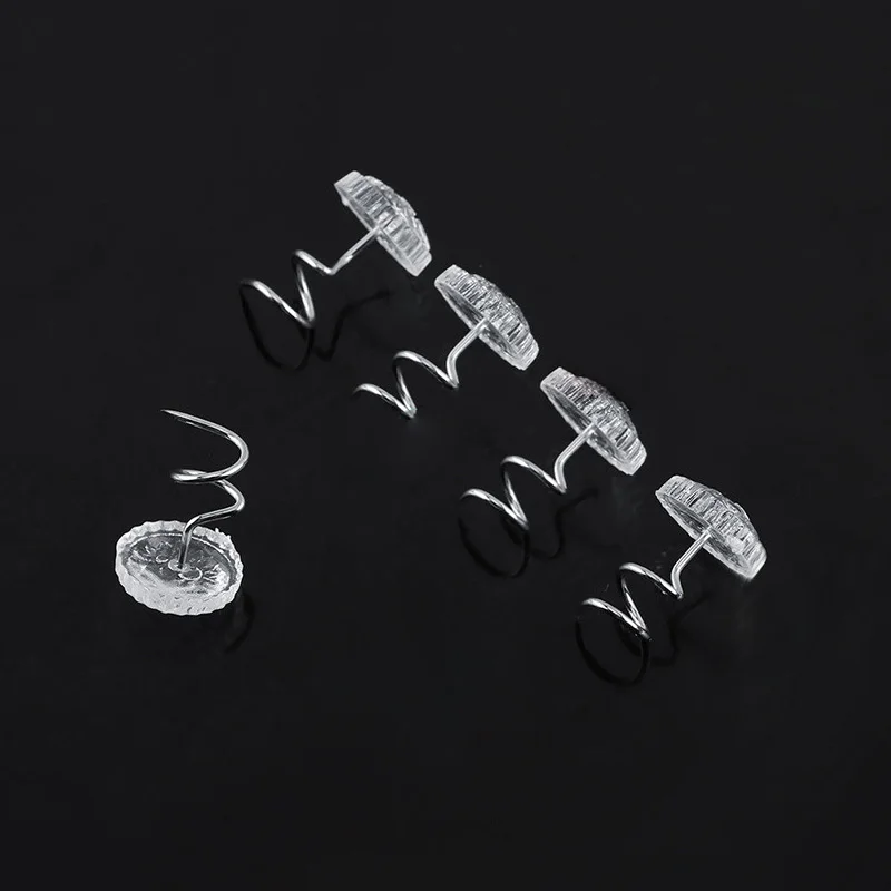 

Round Truck Stainless Steel Headliner 15*10mm For Interior Upholster Car Set Auto Home Transparent 60Pcs Repair Pins