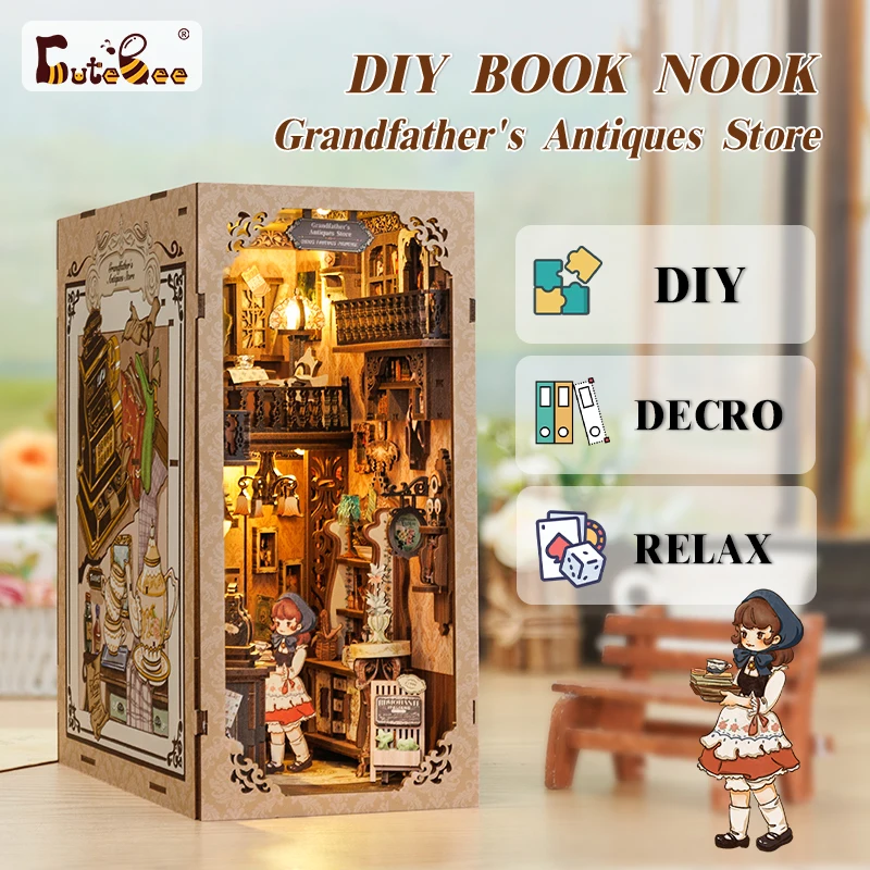 🕰️📚 🔍Rediscover Nostalgia with Grandfather's Antique Shop DIY