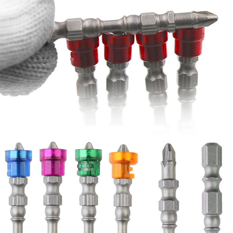 

Набор Магнитных отверток PH2 Phillips с одной и двумя головками, 5 шт., Нескользящие, 1/4 дюйма, шестигранный хвостовик, Набор отверток для гипсокартона