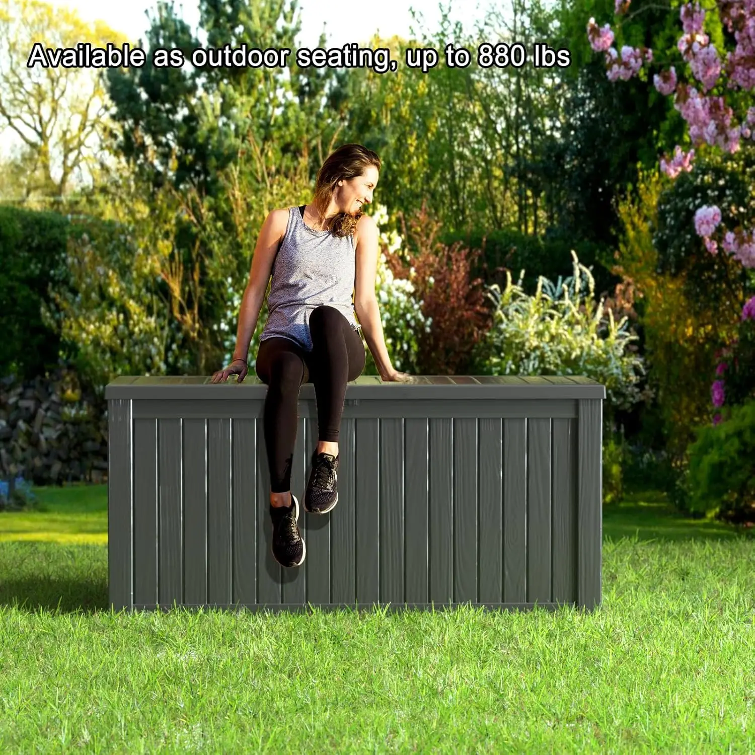 150-Gallon Outdoor Storage Box 6