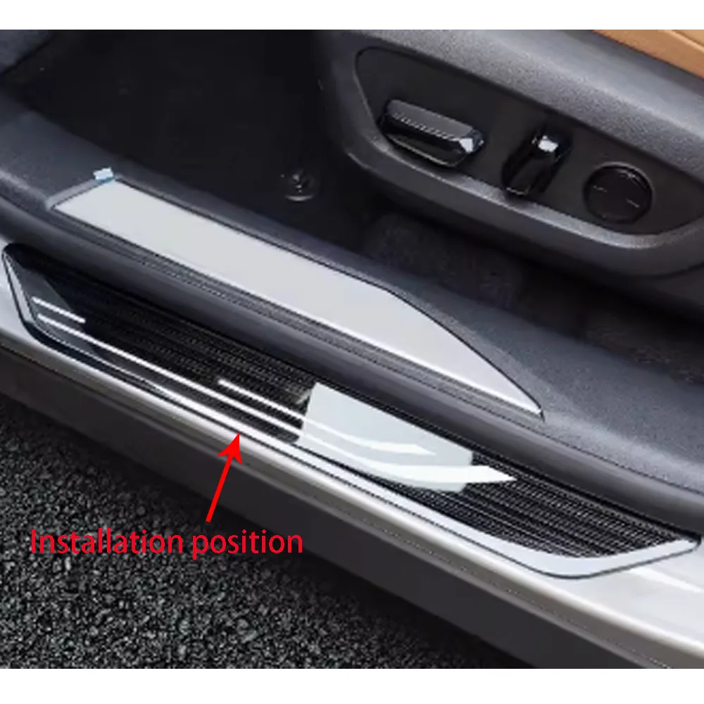 Car Accessories Outside Door Sill Scuff Plate Guard Cover Trims | Cyprus - View #2