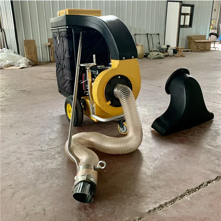 electrical portable powder wheat grain leaf suction machine Leaf Vacuum Blower Suction machine for road Cleaning 5