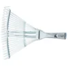 Expandable Gardening Rake Metal Leaves Rake Adjustable Garden Rake for Yard 5