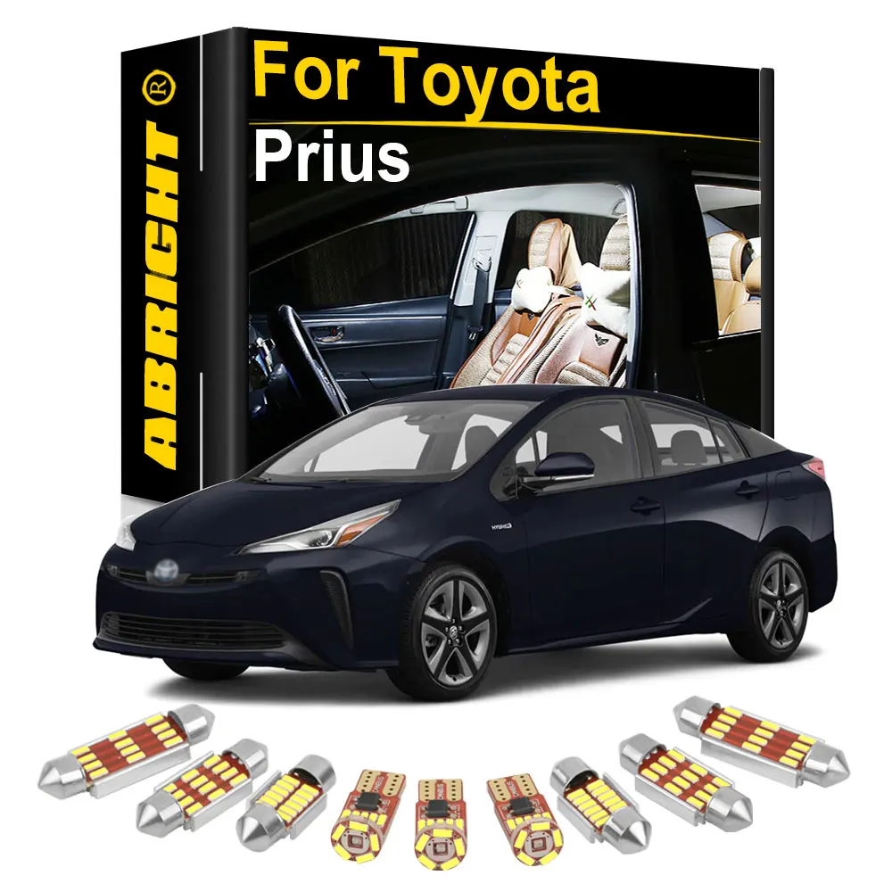 ABRIGHT Canbus для Toyota Prius 2 3 4 V Plus 2001-2016 2017 2019 аксессуары автомобиля светодиодное