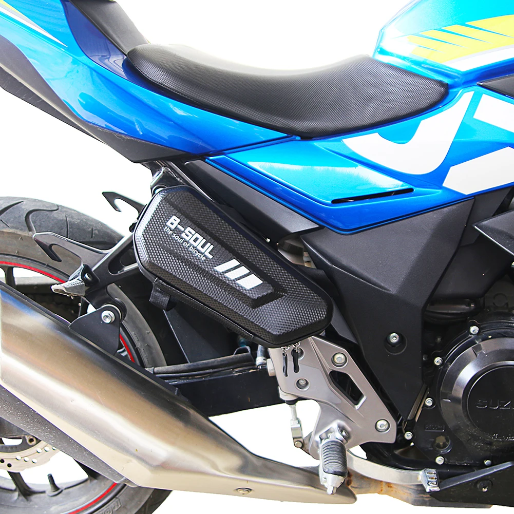 Waterproof EVA Hard Shell Motorcycle Side Bag Accessories