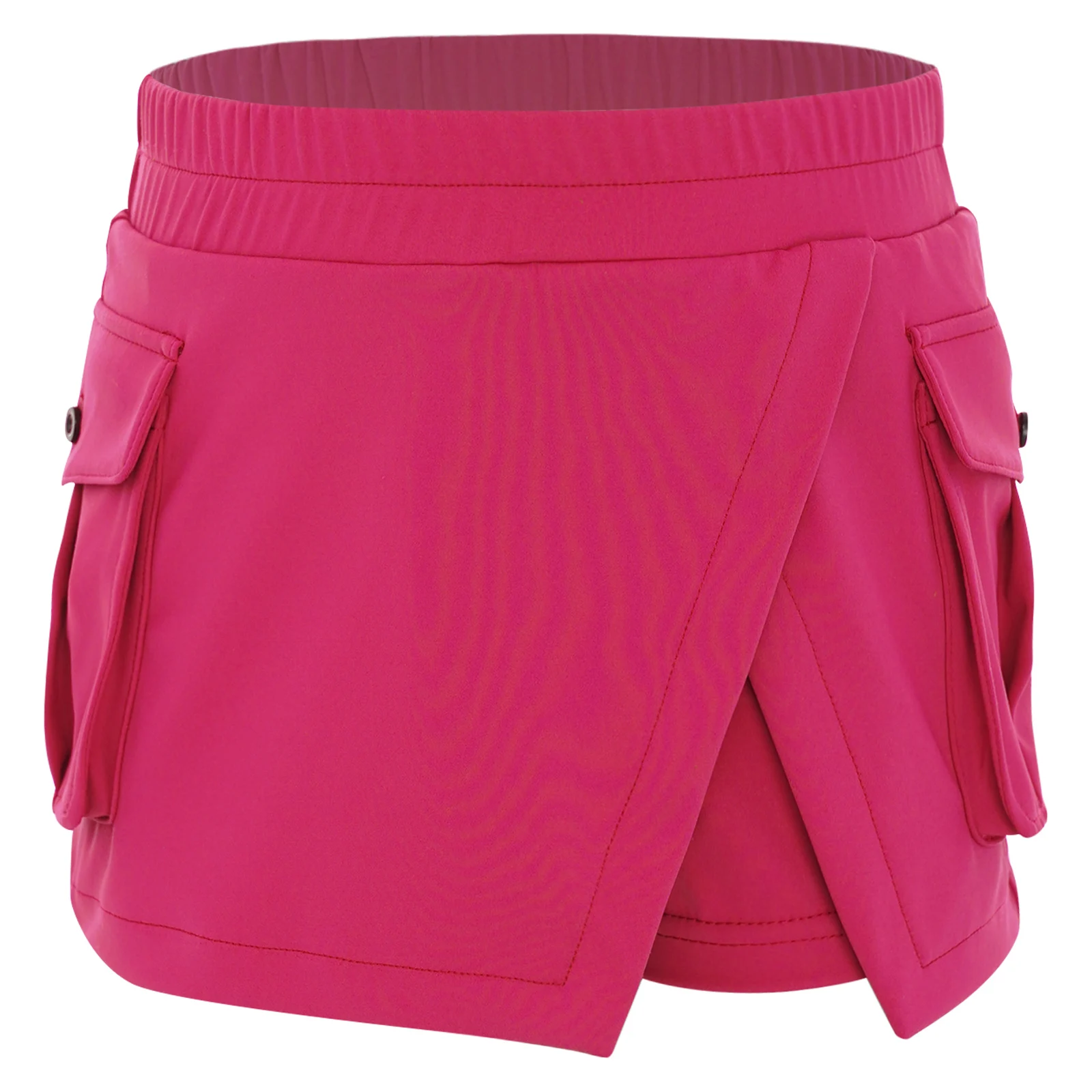 Girls Split Golf Tennis Sport Athletic Skirt Elastic Waistband Flap Pockets Skirts with Built-in Shorts Activity Outfits 12 S9c5792e612074d6e9c6aaa6a05198754k