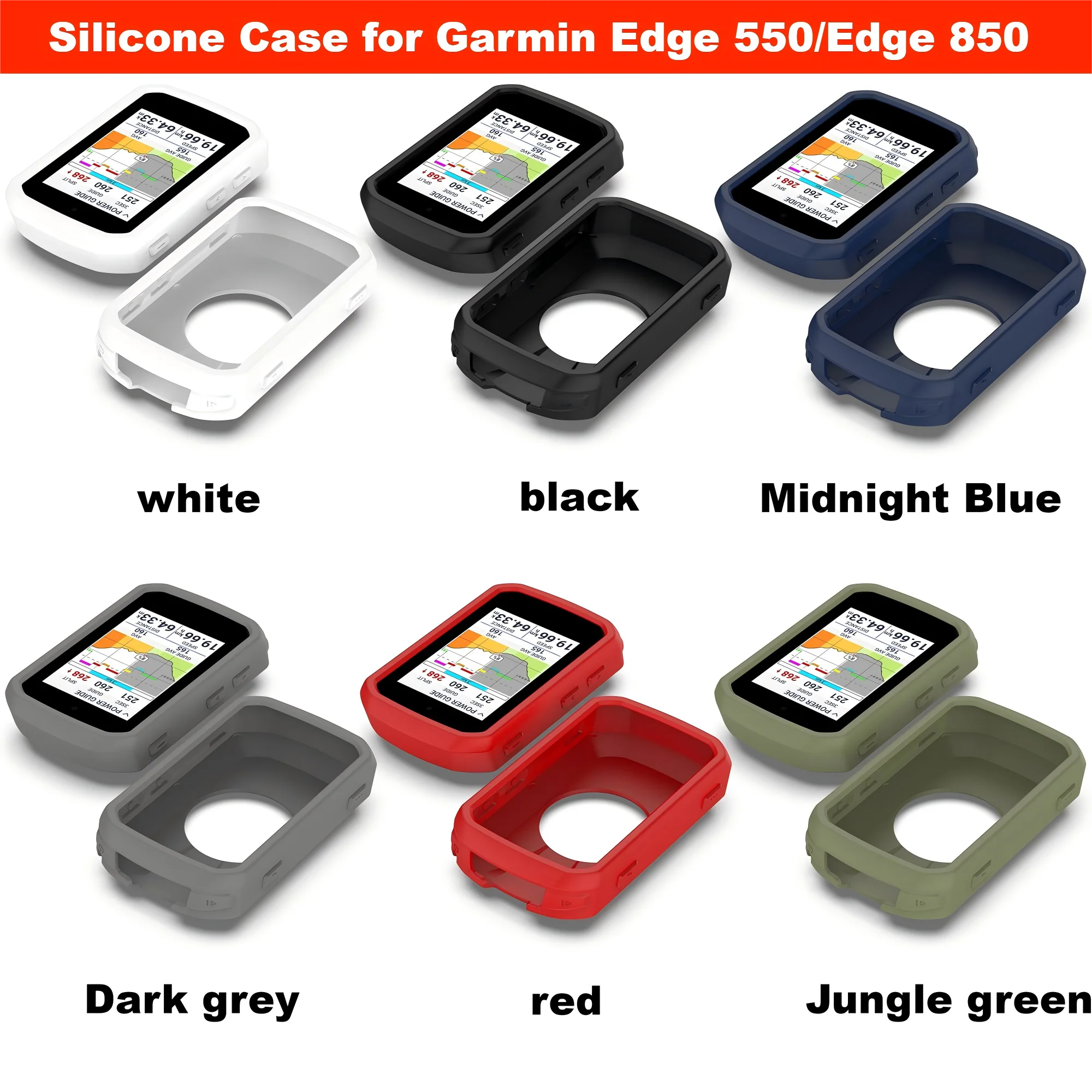 Silicone Protective Case and Screen Protector