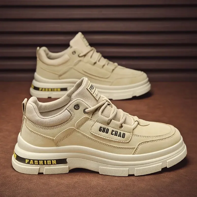 

Autumn men's shoes, new breathable workwear shoes, men's Korean version, trendy and versatile, anti slip and wear-resistant