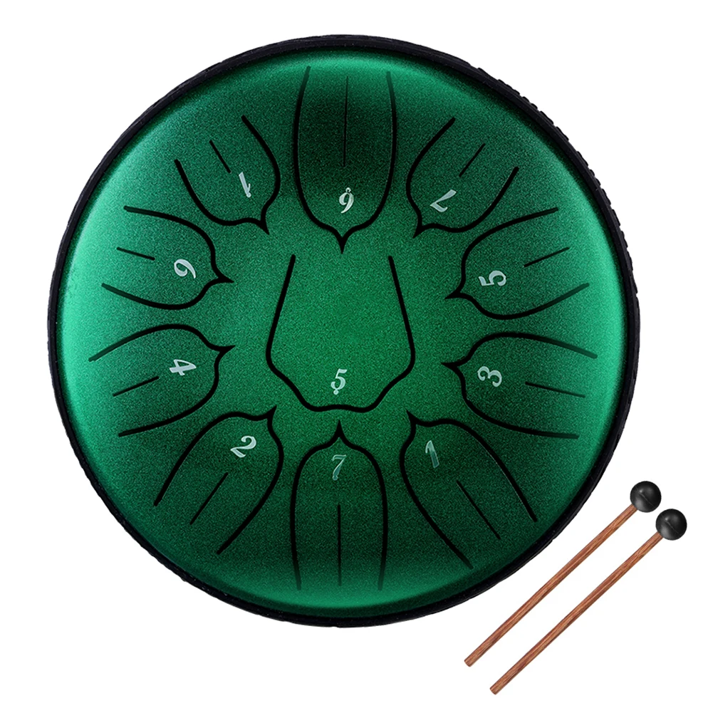 Tongue Drum 14 Inches 15 Notes Balmy Drum Hand Pan Drumc Major