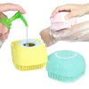 Bath Brush With Hook Soft Silicone Baby Showers Cleaning Mud Dirt Remover Massage Back Scrub Showers Bubble Non-toxic Brushes 1