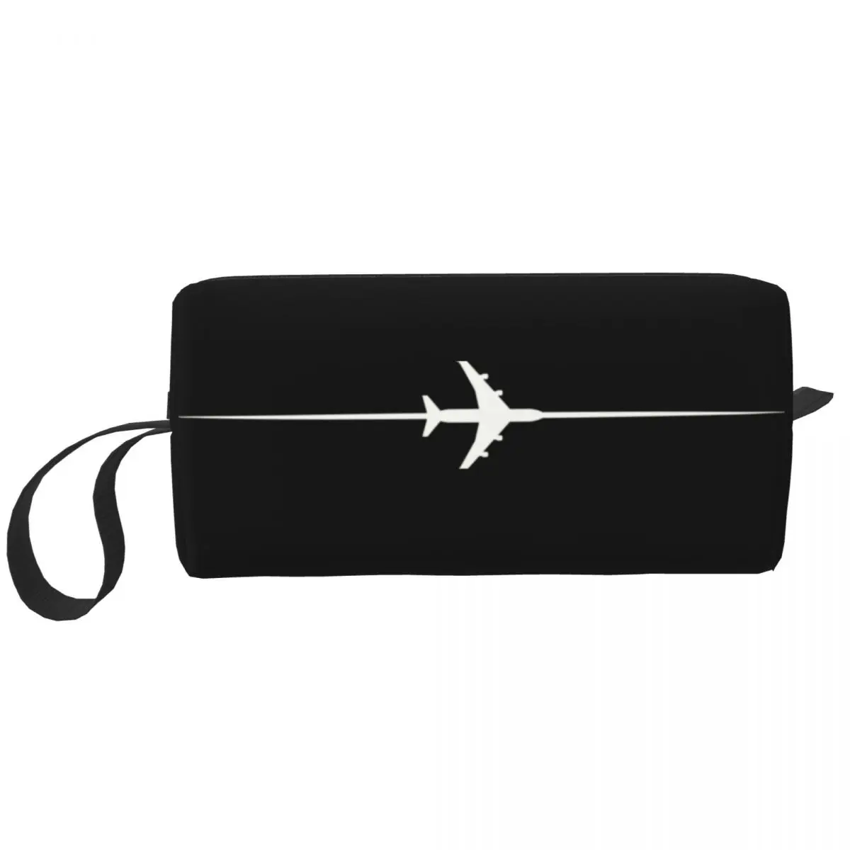 

Travel Aviation Plane Crossing Toiletry Bag Airplane Aviator Pilot Cosmetic Makeup Organizer Women Beauty Storage Dopp Kit Box