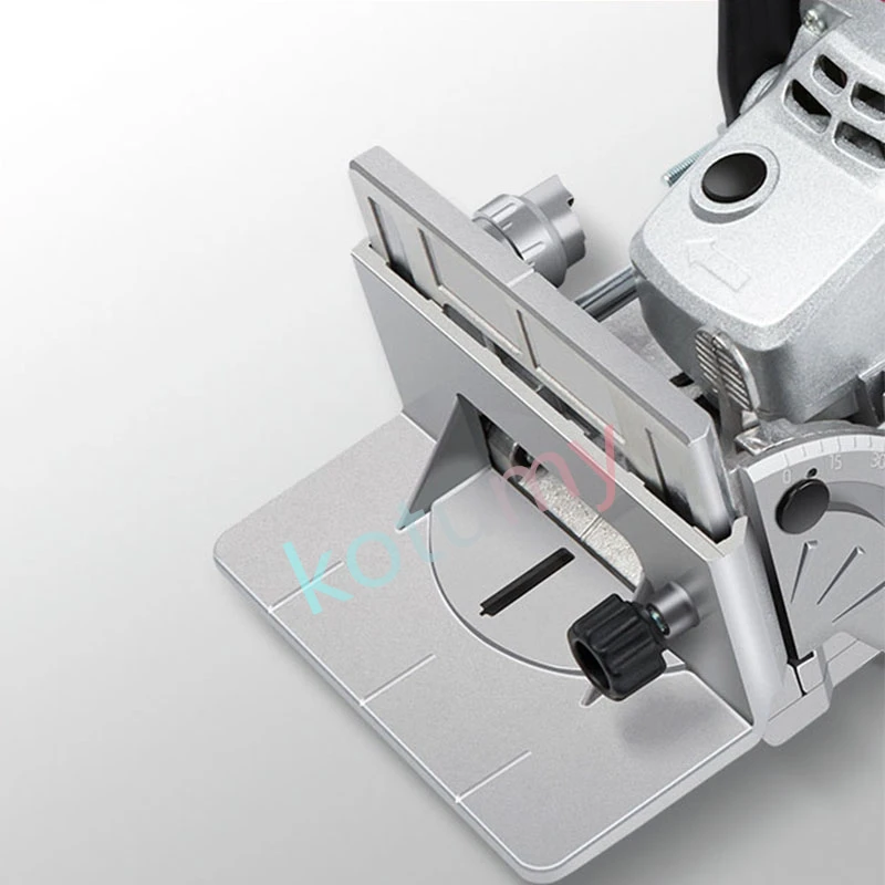 Electric Tenoning Machine Woodworking Slotting Machine Wooden Board Decoration Seamless Splicing Machine Small Domino 5
