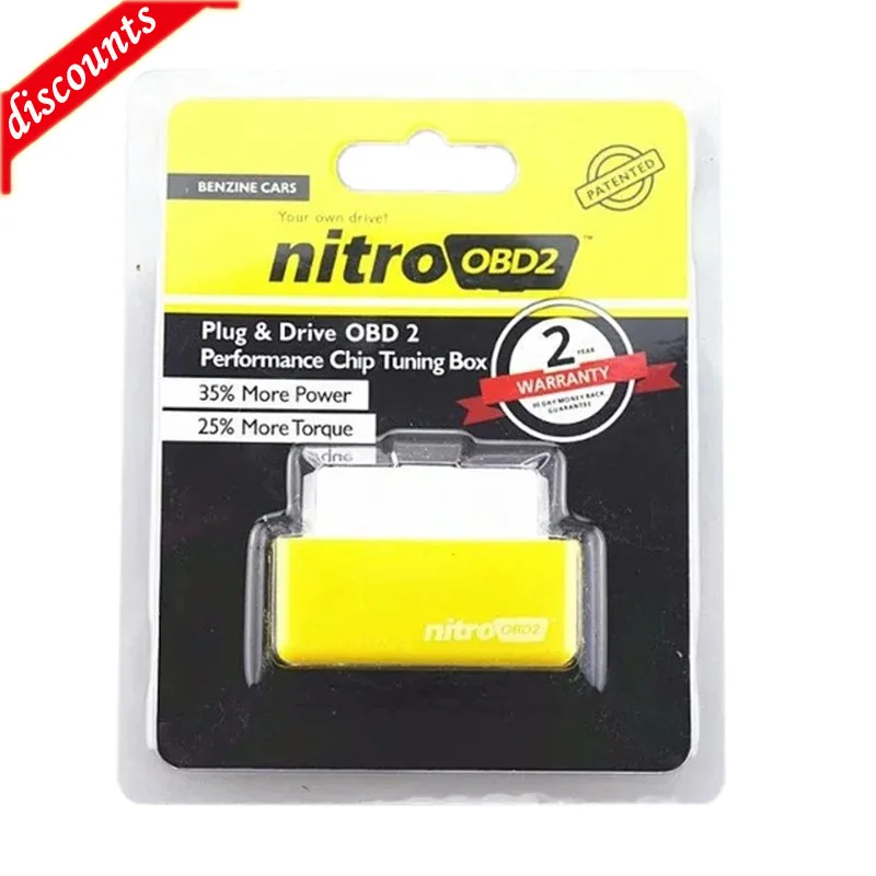 2024 Eco Nitroobd2 Benzina Benzine Cars Chip Tuning Box Più Power Torque Nitro Obd Plug & Drive Nitro Obd2 Obd 2 Cars Diesel