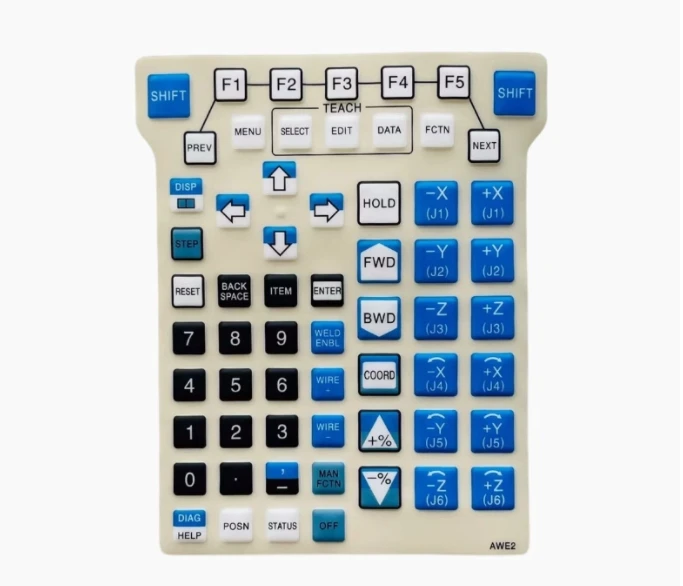 A05B-2518-C100 C212 C301 MHE2 AWE2 단추 필름, 신제품