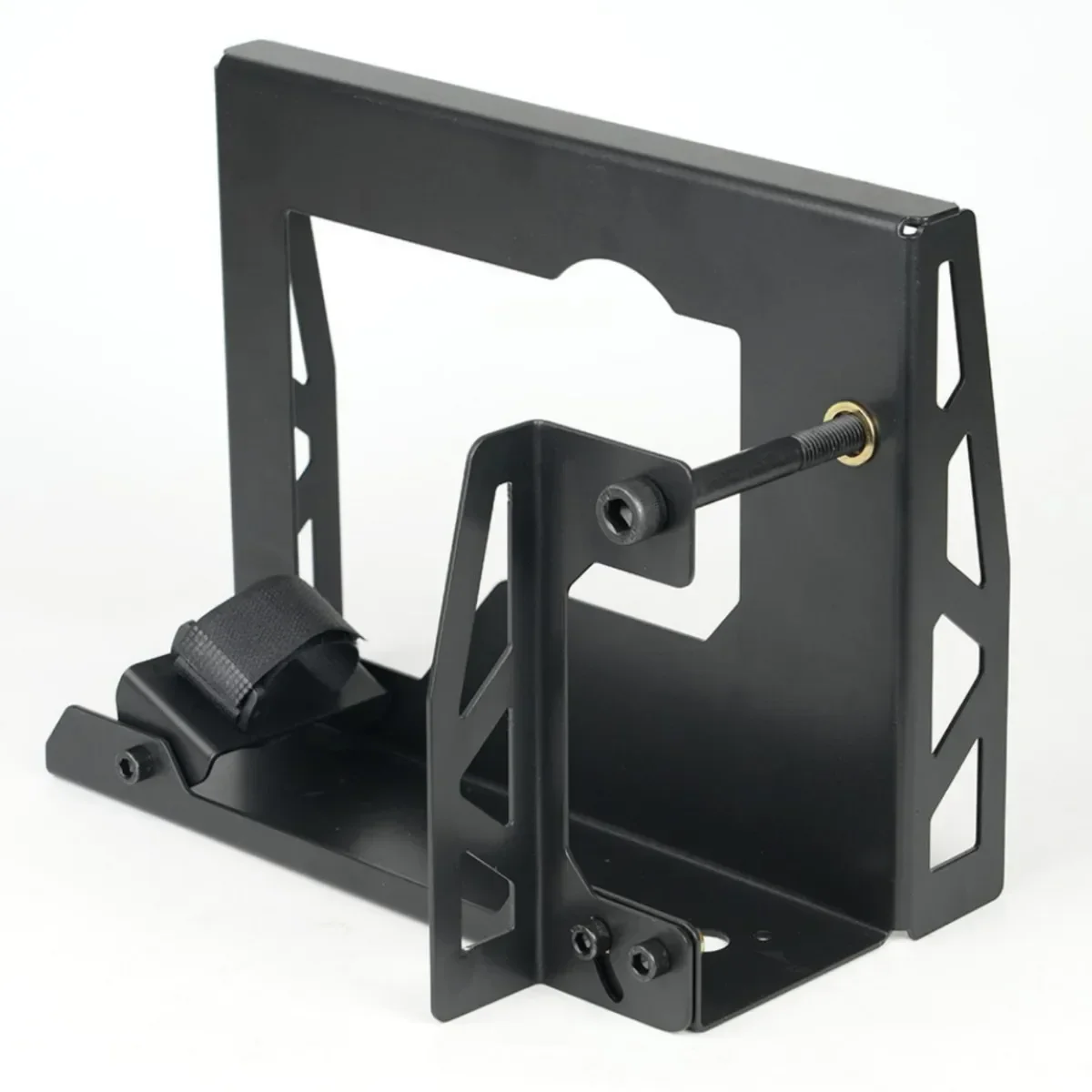 Heavy-Duty Inverted Planer Stand - Steel Bracket for Woodworking and Household Support