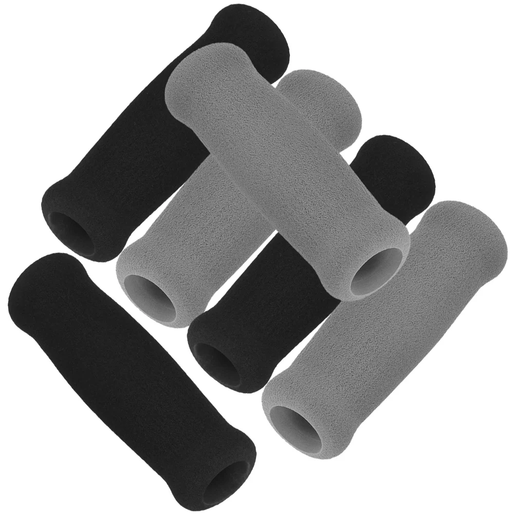 Walking Cane Underarm Crutches 6 Pcs Crutch Handle Spong Cane Grips Nonslip for Handles